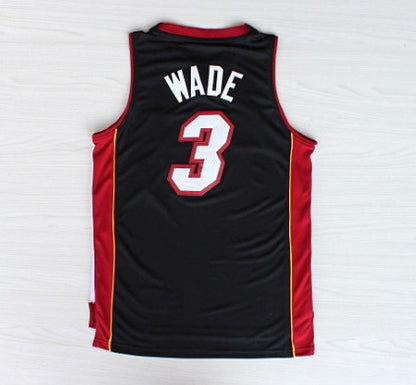Hot Dwyane Wade Jersey, New Material #3 Dwayne Wade jerseys Embroidery Stitched men's Basketball Jerseys size S-XXL