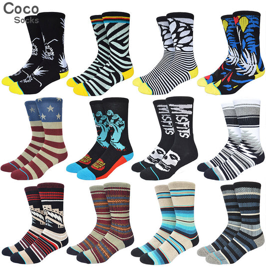 USA brand skate socks high quality compression terry knee sport socks - Shopy Max
