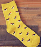 New caramella Banana Elk hit Color Socks for Couple happy socks Harajuku Street