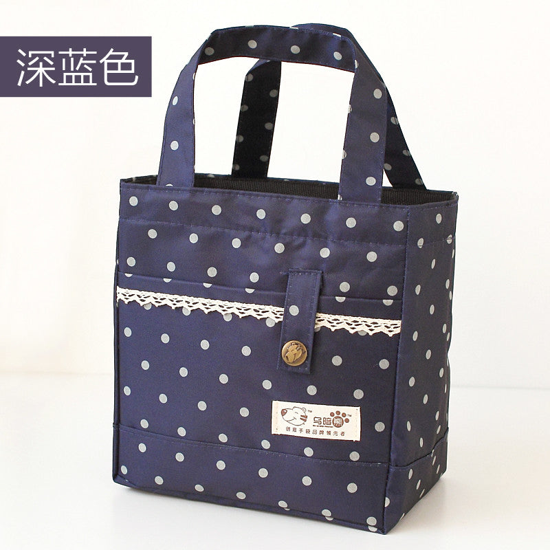 New Lovely Thermal Nylon Lunch Bags for Kids Children Tourism