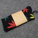 1 pair Men sock Maple leaf Socks long fashion Weed Socks - Shopy Max