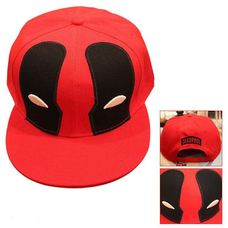 2016 New Fashion Deadpool Hip Hop Snapback Summer Cap Hat Baseball Cap