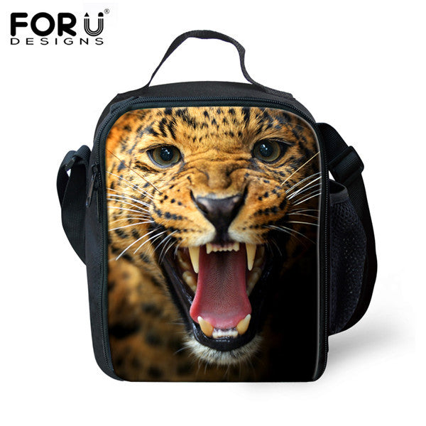 Waterproof Insulated Tote Kids School Lunch Animal Bags Thermal Food Picnic