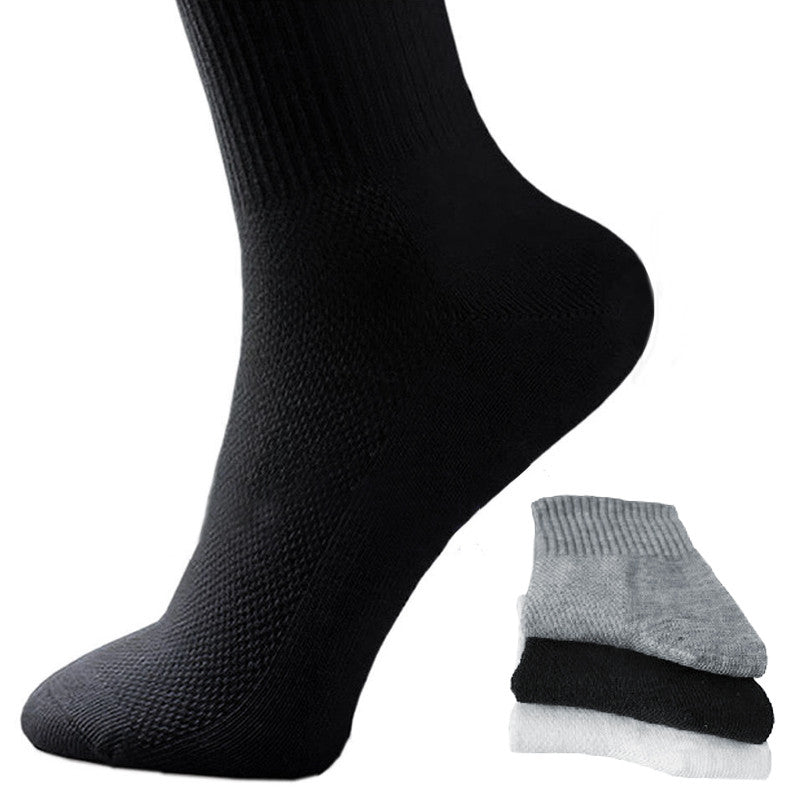 20% OFF Winter Men Athletic Socks Sport Basketball Long Cotton Blend Socks Male Running