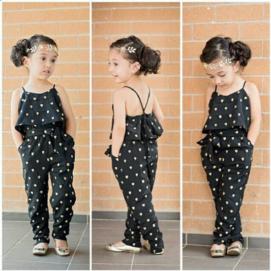 Girl Romper 2016 Summer Kids Baby Girls Clothes Sleeveless Dress Jumpsuit Trousers Outfits - Shopy Max