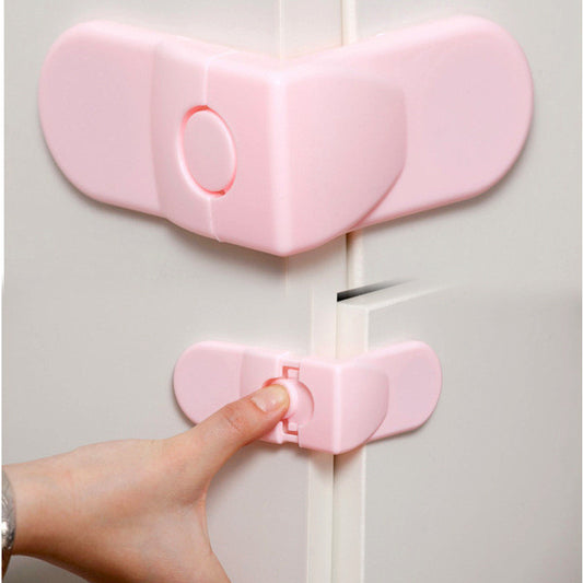 Safety 10 pcs Cabinet Drawer Cupboard Refrigerator Toilet Door Closet Plastic - Shopy Max
