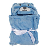 New Towels Baby Kid's Hooded Bath Towel Toddler Blankets Cute Animal Flannel