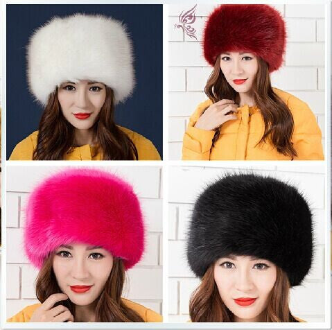 Free shipping 2014 new winter special female imitation fur hat ear cap imitation fox Korean tide outdoor hat