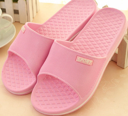 2014 Summer / couple of men and women indoor / home slippers / Korean version of the thick-soled slip / bathroom  / shipping