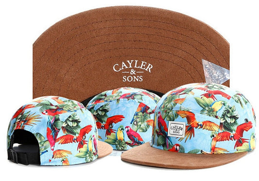 Fashion Brand PARADISE 5 panel cap CAYLER SONS adjustable baseball cap snapback hat deerskin for men women sports hip hop cap