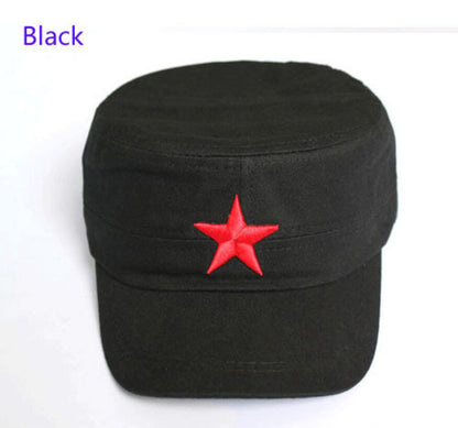 2016 Fashion Military Caps Summer Embroidery Red Star Baseball Cap Hat For Men Women
