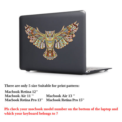 Eagle Owl Laptop Skin Case Notebook Cover for Macbook Air 11 13.3