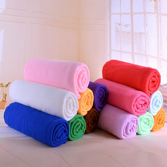70x 140cm Bamboo Fiber Microfiber Quick Dry Towel Bath Shower - Shopy Max