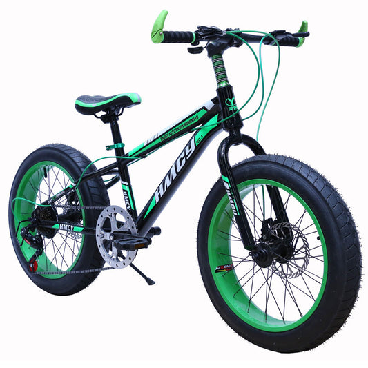 High Carbon Steel Frame 26 Inch Big Fat Tyre Mountain Snow Bike Bicycle 24 Speed Double Disc Brake Bicicleta Mountain Bike - Shopy Max