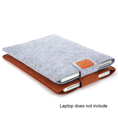 Portable Soft Felt Laptop Sleeve Bag Cover Case For Notebook / Ultrabook/Samsung/Sony/HP/ Macbook Air /Dell Anti-scratch - Shopy Max