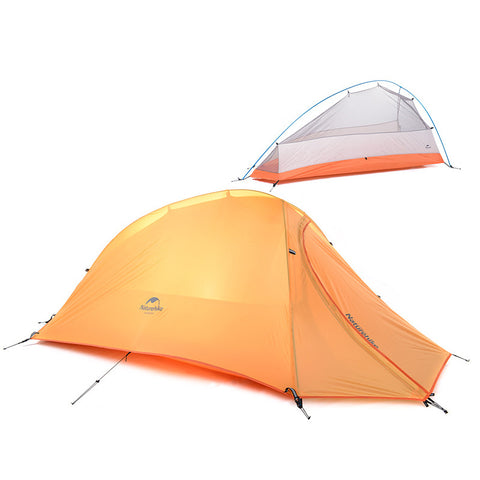 NatureHike 1 Person Tent  Double-layer Tent  Waterproof  Dome Tent Camping 4 seasons Tent NH15T001-T