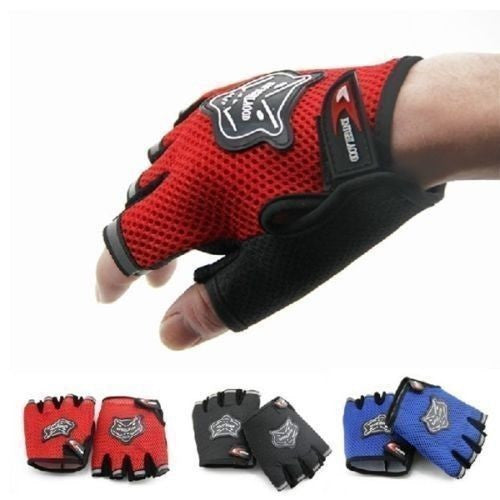Weight Lifting Fitness Anti Slip Workout  Half Finger Gloves