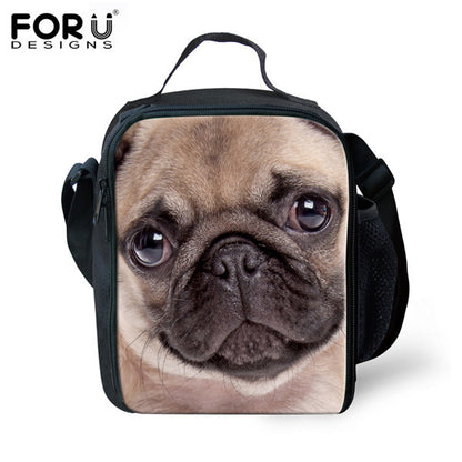 Waterproof Insulated Tote Kids School Lunch Animal Bags Thermal Food Picnic