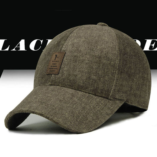Cotton Baseball Cap Warm Winter Sports Golf Snapback Outdoor Hats EDIKO
