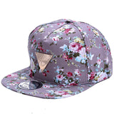 2016 Hot Spring Unisex Snapback Flat Peaked Adjustable Baseball Cap Hip Hop Hat Cool Floral