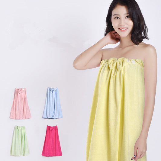 Super Absorbent Bamboo Bath Towel Quick-Dry Lady Beach Sheet Wearable Body Wrap Spa Towel  Home Towels Bathroom - Shopy Max