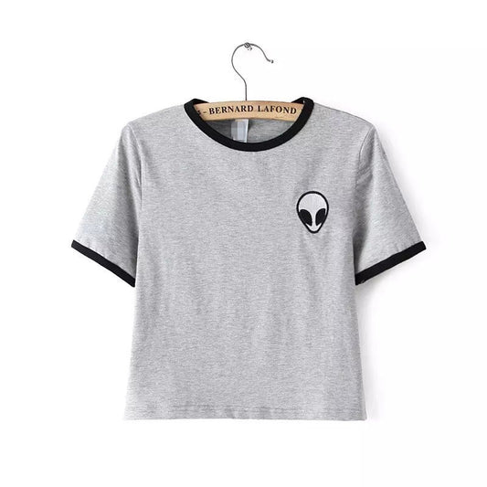Embroidery Design Aliens T Shirts
