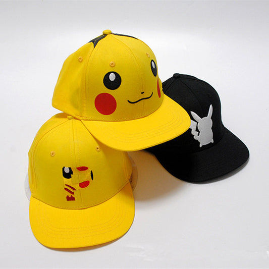 Anime Pokemon Pikachu Cosplay Baseball Caps Adults and children Hip Hop