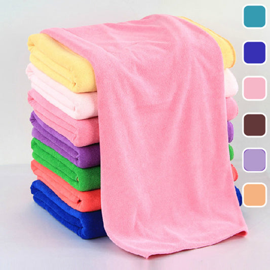 70*140cm Household Travel Soft Microfiber Super Absorbent Bath Towel - Shopy Max