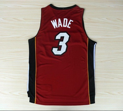 Hot Dwyane Wade Jersey, New Material #3 Dwayne Wade jerseys Embroidery Stitched men's Basketball Jerseys size S-XXL
