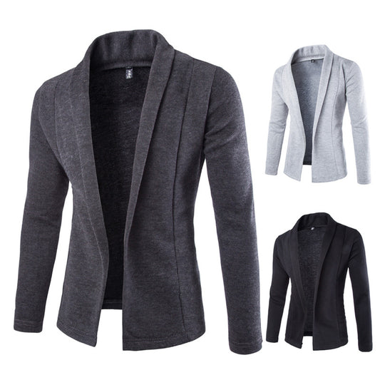 Casual Business Men's Cardigan - Shopy Max