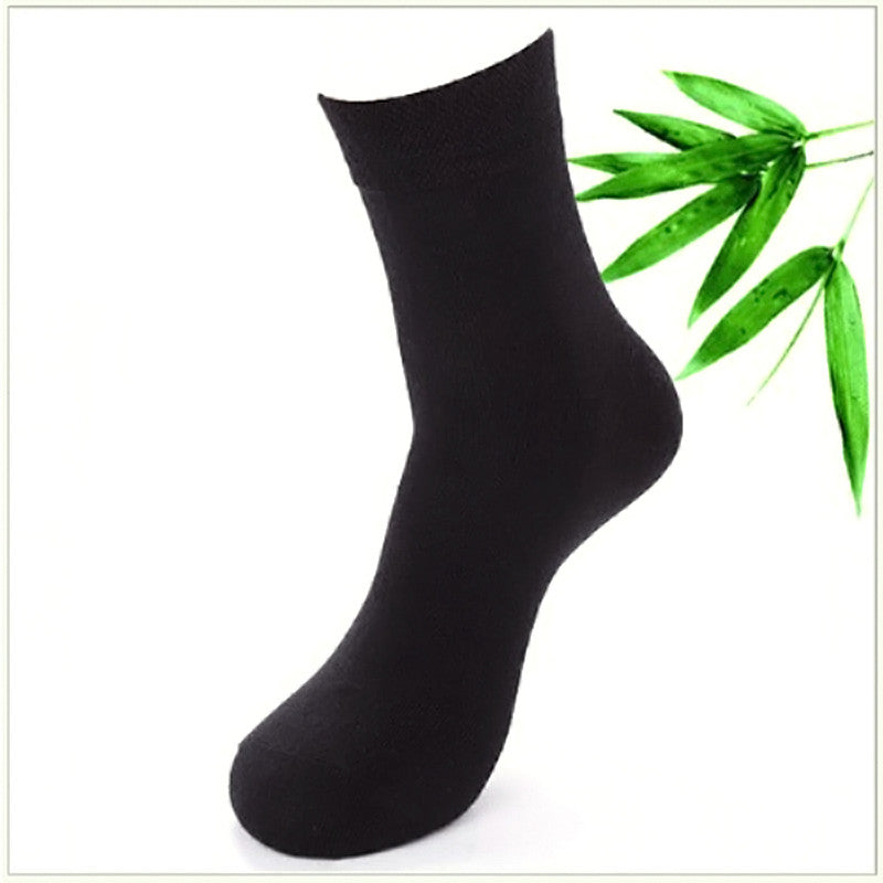 5 pairs  Cotton & Bamboo Fiber Classic Business Men's Sock Brand Mens Socks For Men L033510