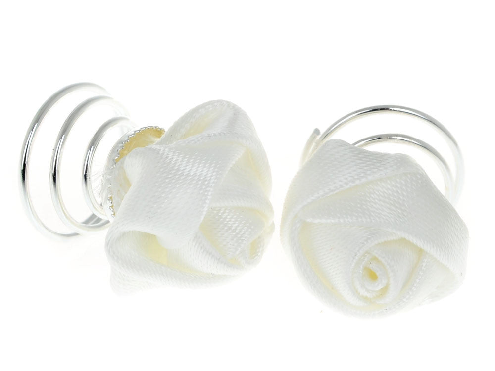 12pcs Princess Crystal Rhinestone Flower Pearl Hair - Shopy Max