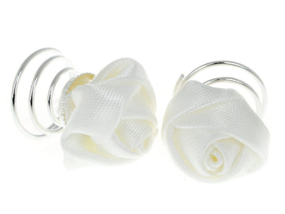 12pcs Princess Crystal Rhinestone Flower Pearl Hair - Shopy Max