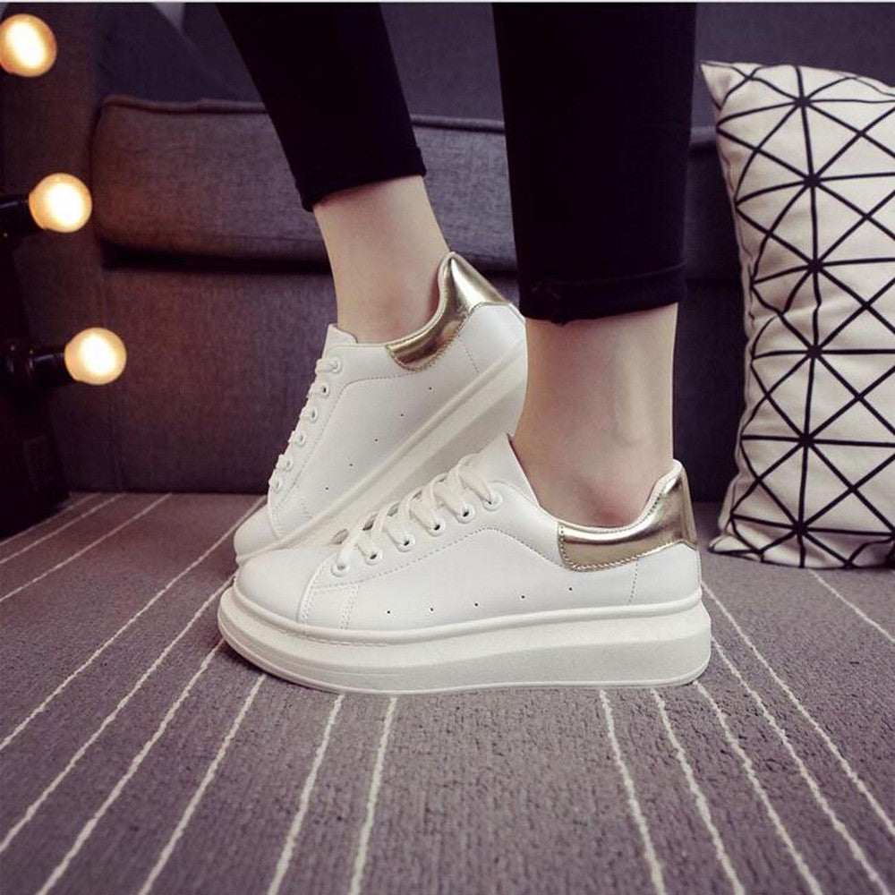 Summer New Women Sports Shoes Velcro Mesh Casual Women Sneakers High Platform Sneakers Travel Shoes