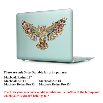 Eagle Owl Laptop Skin Case Notebook Cover for Macbook Air 11 13.3
