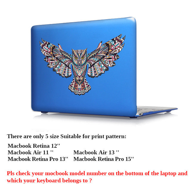 Eagle Owl Laptop Skin Case Notebook Cover for Macbook Air 11 13.3