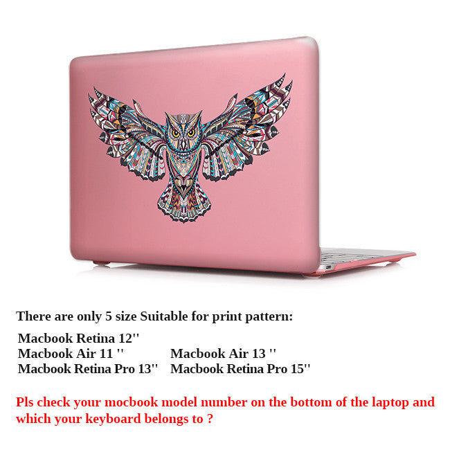 Eagle Owl Laptop Skin Case Notebook Cover for Macbook Air 11 13.3