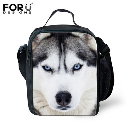 Waterproof Insulated Tote Kids School Lunch Animal Bags Thermal Food Picnic