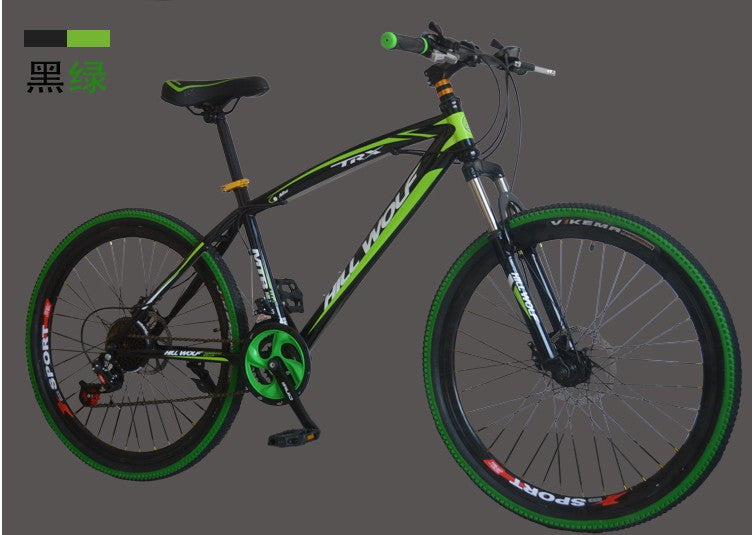 26-inch 21-speed mountain bike shock for men and women students speed dual - Shopy Max