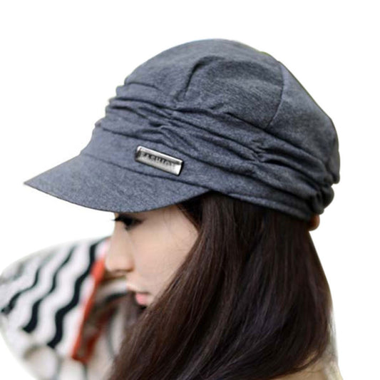 4 colors Hot New Fashion Women Baseball Hat Casual Outdoor Peaked Hat Beanie Cap Summer Beach Sun Hat Beret W1
