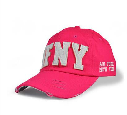 Fashion Cotton Snapback Baseball Cap Female Hats For Women Girls NYC and AFNY Casquette Sport Casual