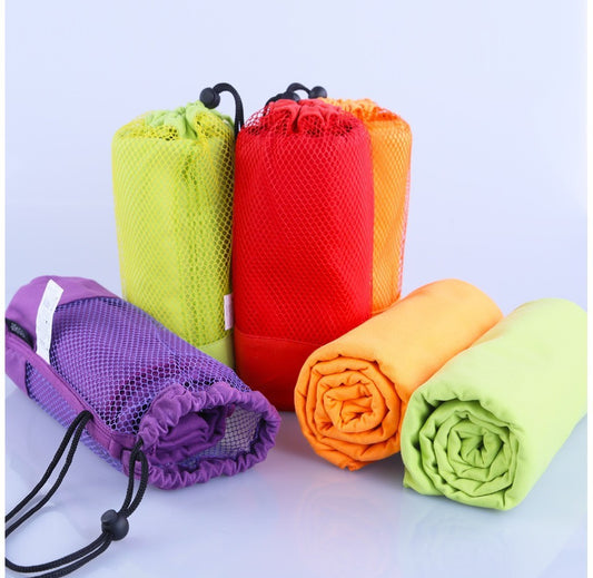 75x130cm Quick-Dry Sports Towel With Bag Larger Size Microfiber Fabric Toalha - Shopy Max