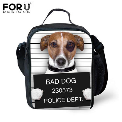 Waterproof Insulated Tote Kids School Lunch Animal Bags Thermal Food Picnic