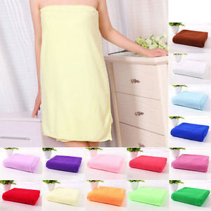 New 2016 Microfibre Bath Towel Soft Absorbent Drying Hair Shower Beach Travel Gym Free Shipping - Shopy Max