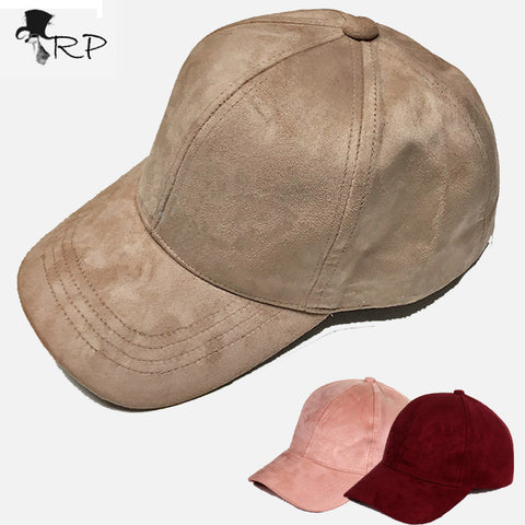 2016 Fashion Brand snapback Baseball Cap Women Gorra cap Street Hip Hop Caps Suede Hats