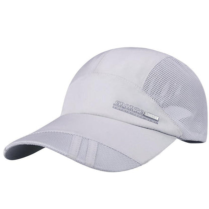 SIF  Adult Mesh Hat Quick-Dry Collapsible Sun Hat Outdoor Sunscreen Baseball Cap MAY 31 - Shopy Max