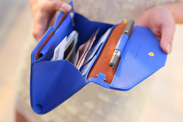 Carteras Mujer Women Wallet Clutch Wallet Female Case Phone Carteiras Femininas - Shopy Max