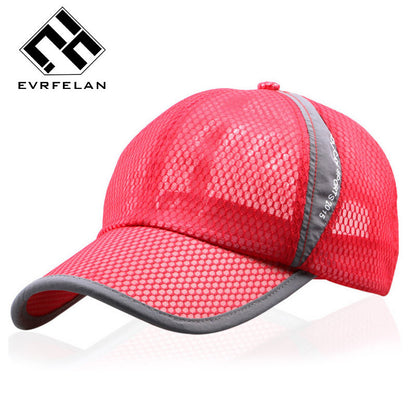 Unisex Summer Breathable Fashion Baseball Cap Hat Mesh Cap Baseball Hat Man Bone Women Golf Hats For Men Sport Cap Free Shipping