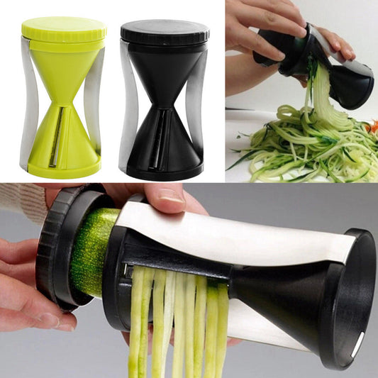Kitchen Gadget Funnel Model Spiral Slicer Vegetable Shred Device Cutter Cooking Tool Carrot Piece Grater New Kitchen accessories - Shopy Max