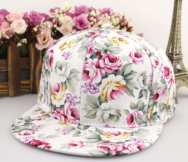 2016 female doodle hiphop cap women printing baseball chapeau ladies brim straight snapback discount